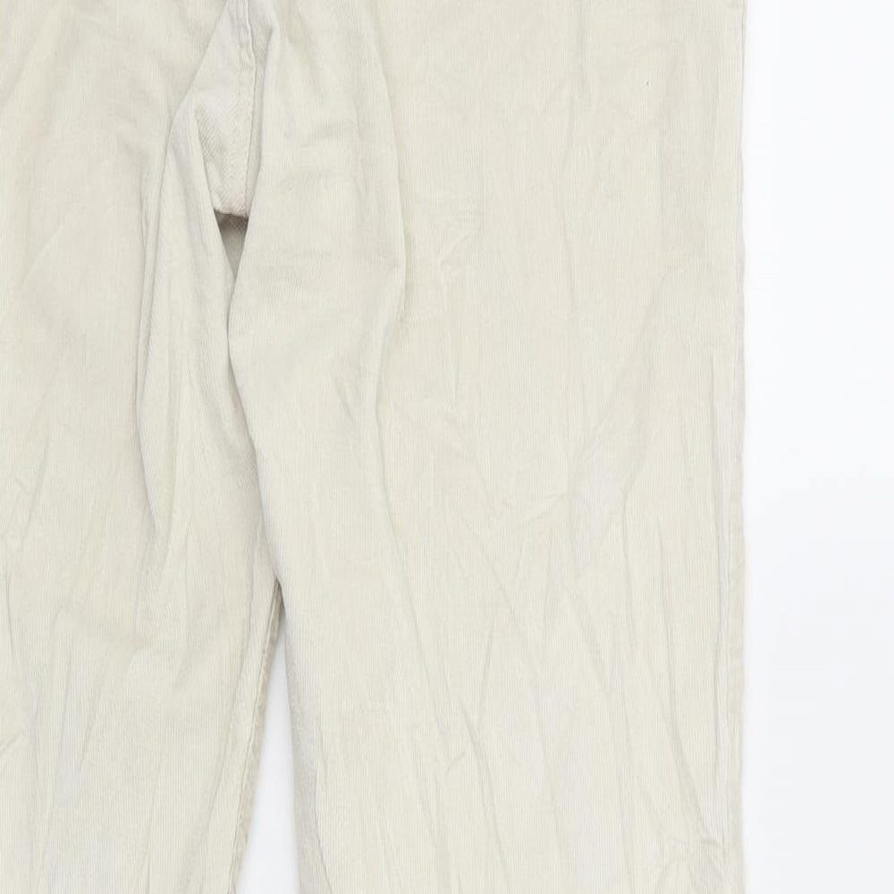 BANNANA REPUBLIC Womens Beige Corduroy Skinny Jeans Size 30 in L29 in