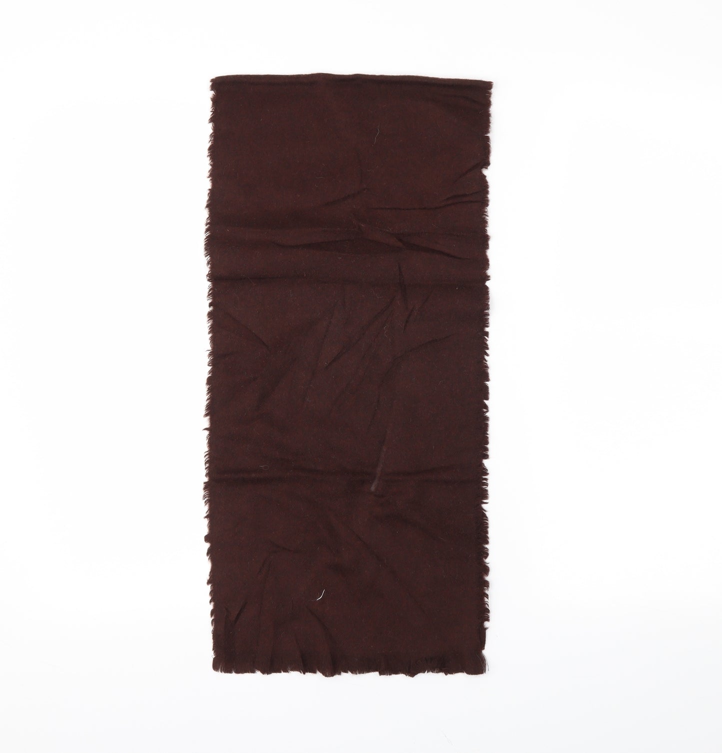 Preworn Unisex Brown Scarf