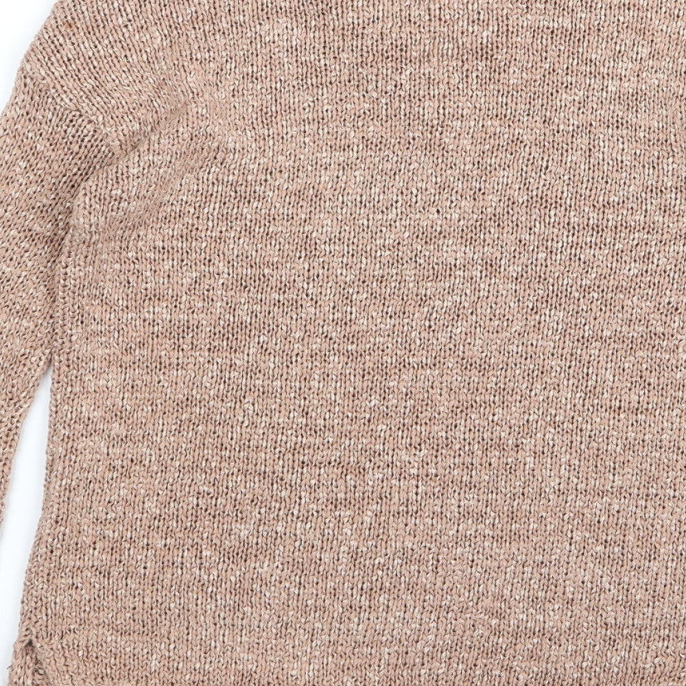 atmoshere Womens Beige Pullover Jumper Size 6