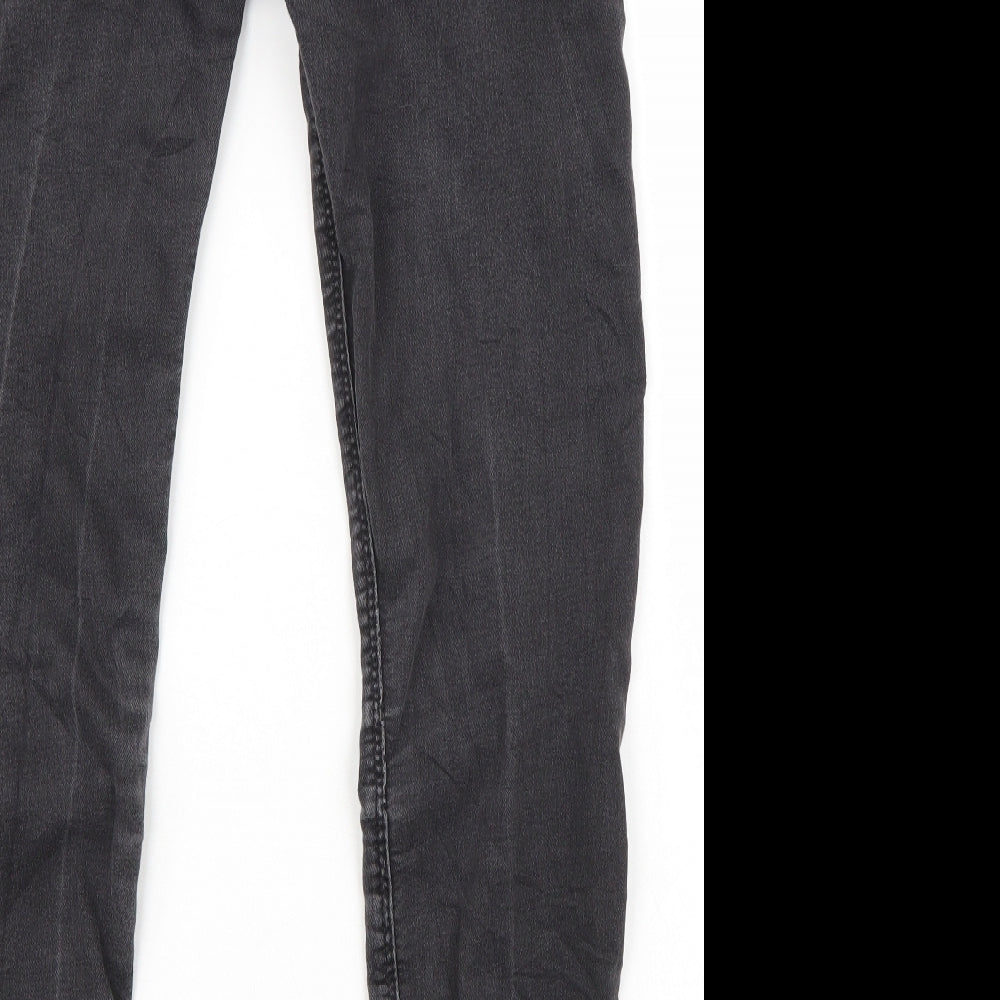 Candy Couture Girls Black Denim Jegging Jeans Size 13 Years