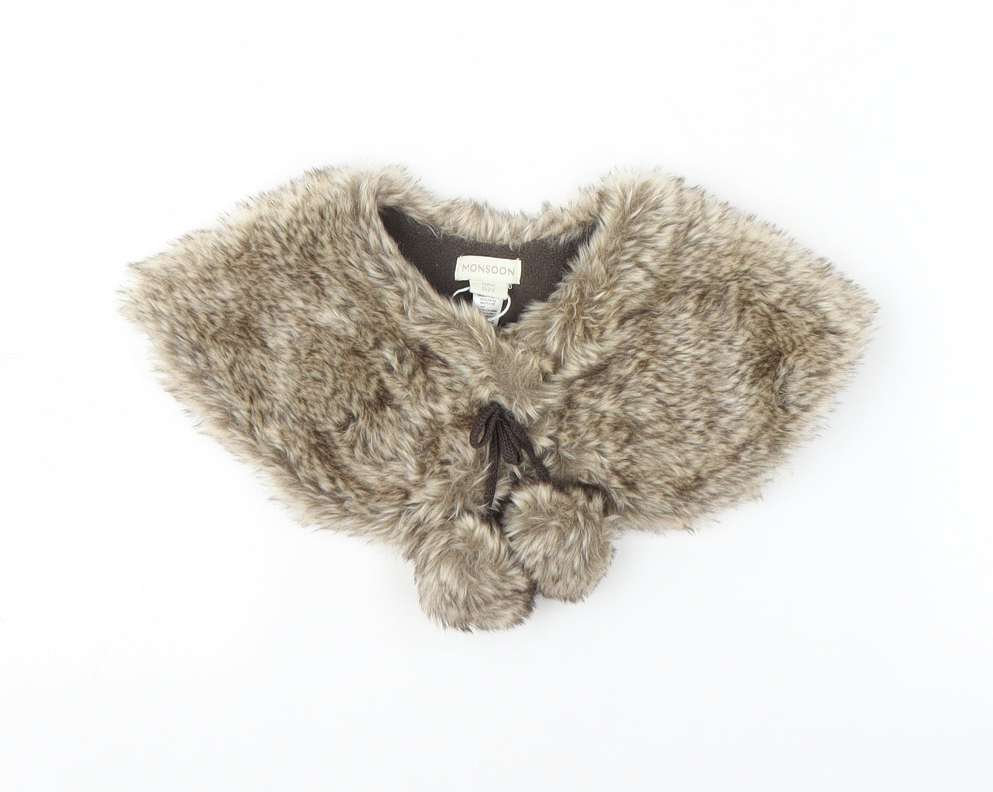 Monsoon Girls Brown Shawl/Wrap Scarves & Wraps One Size