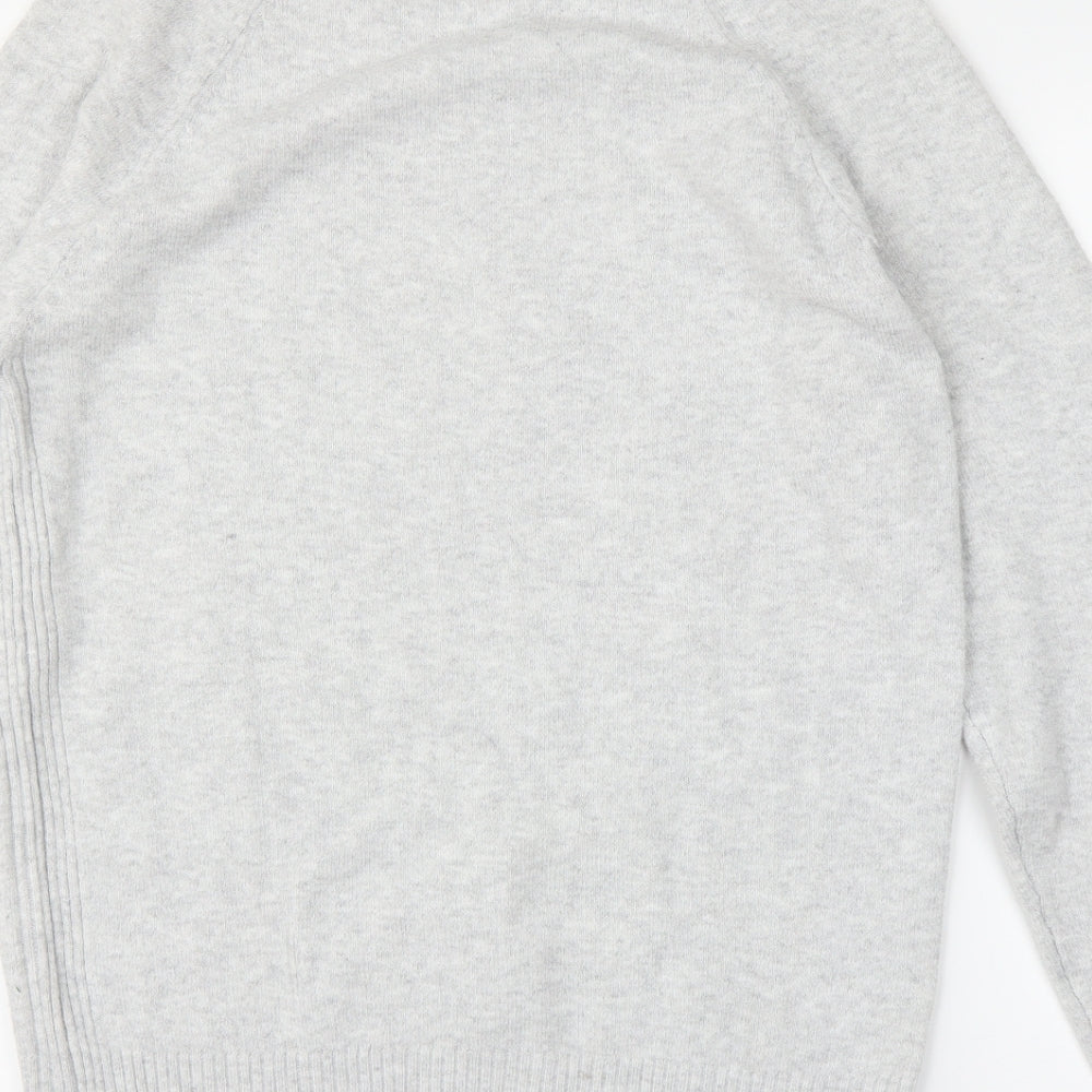 Primar Mens Grey Pullover Jumper Size M