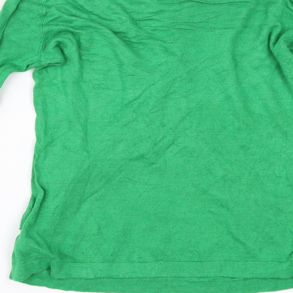 Catherine Malandrino Womens Green Pullover Jumper Size S