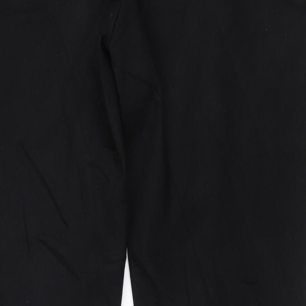 Marks and Spencer Womens Black Trousers Size 10 L27 in