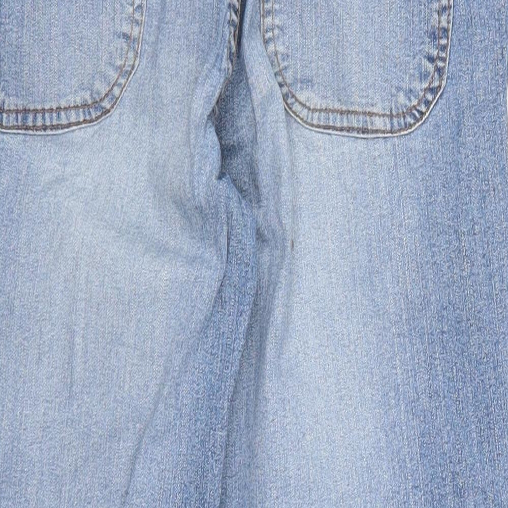 Bessie Womens Blue Denim Cropped Jeans Size 29 in L23 in