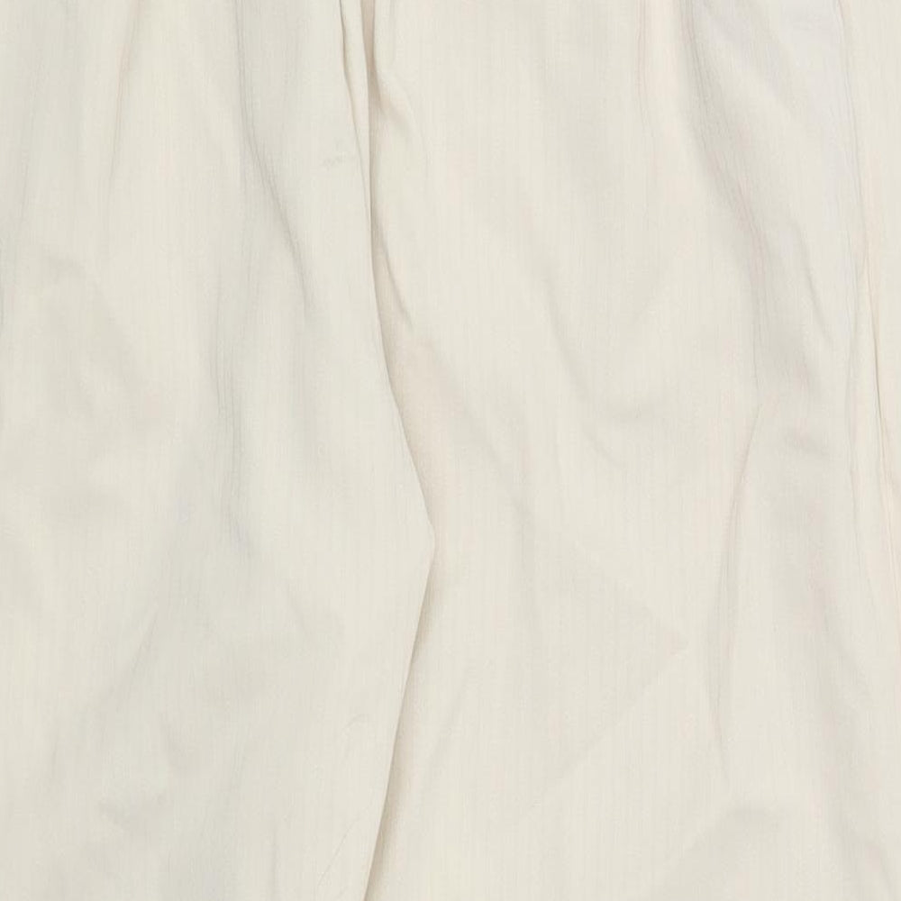 Preworn Womens Beige Trousers Size 32 in L27 in