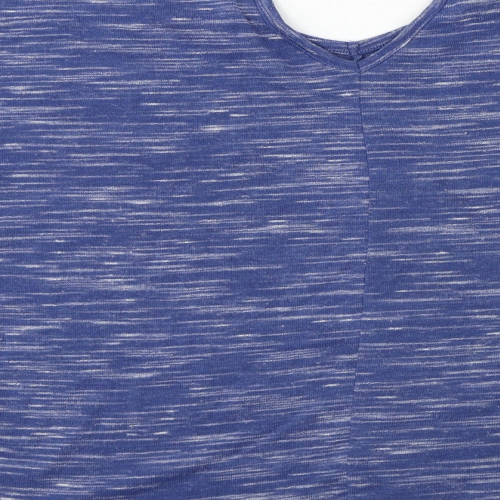 F&F Womens Blue Pullover Jumper Size 8