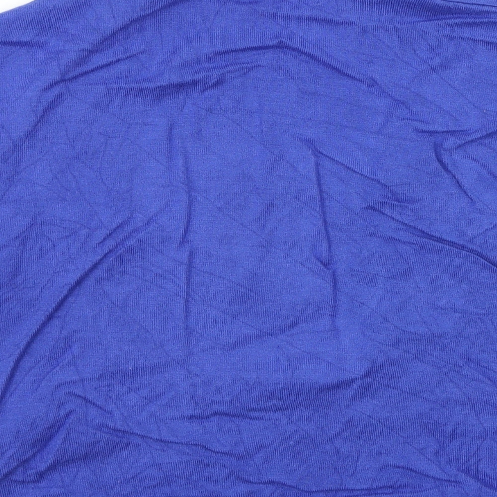 Marks and Spencer Womens Blue Cardigan Jumper Size 10