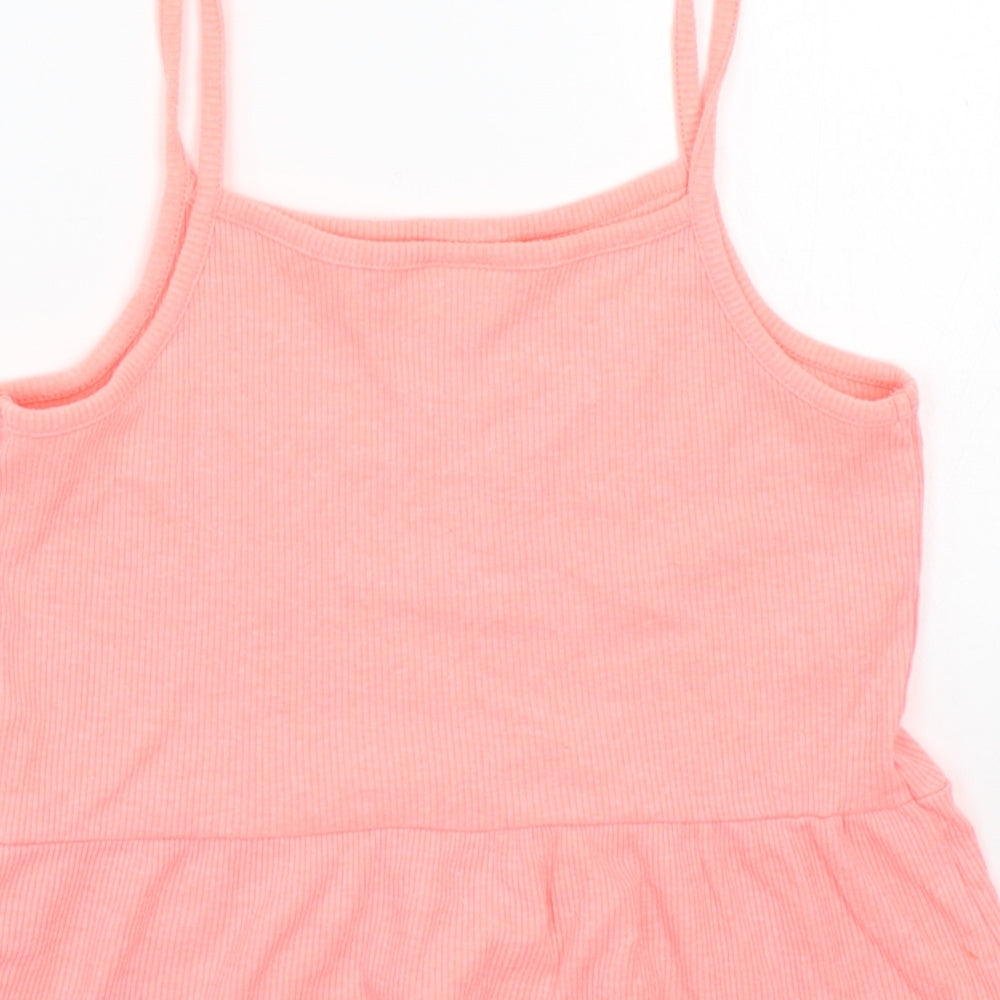 F&F Girls Pink Basic Tank Size 3-4 Years