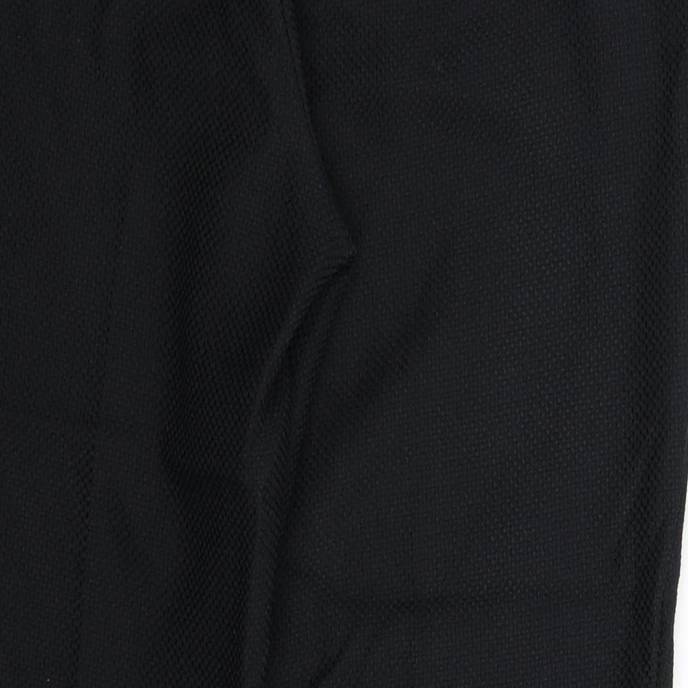 Dorothy Perkins Womens Black Trousers Size 12 L26 in
