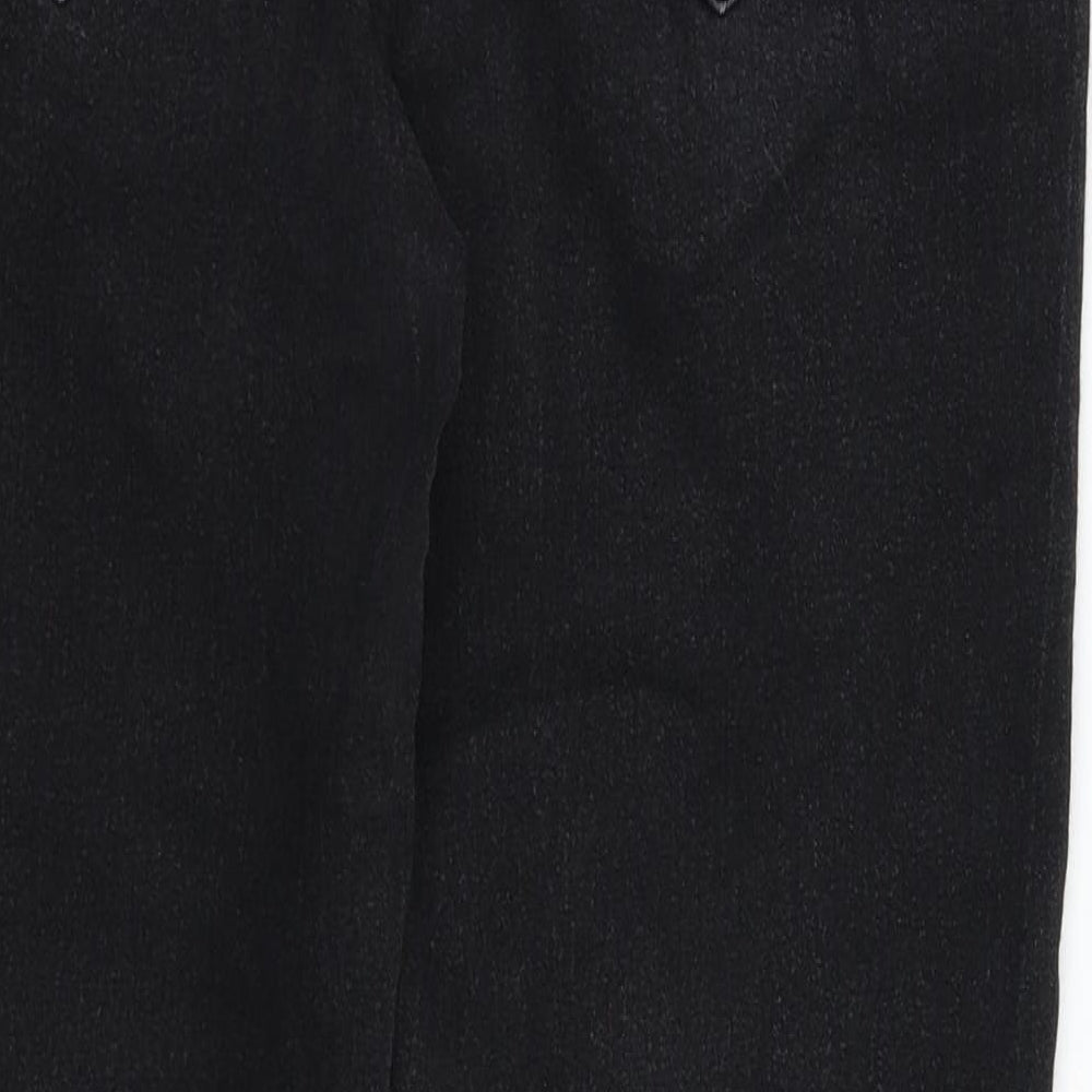 Bonmarché Womens Black Denim Skinny Jeans Size 12 L27 in