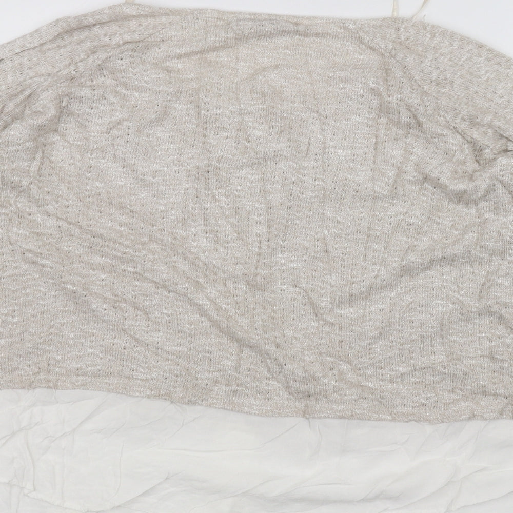 Marks and Spencer Womens White Pullover Jumper Size 20