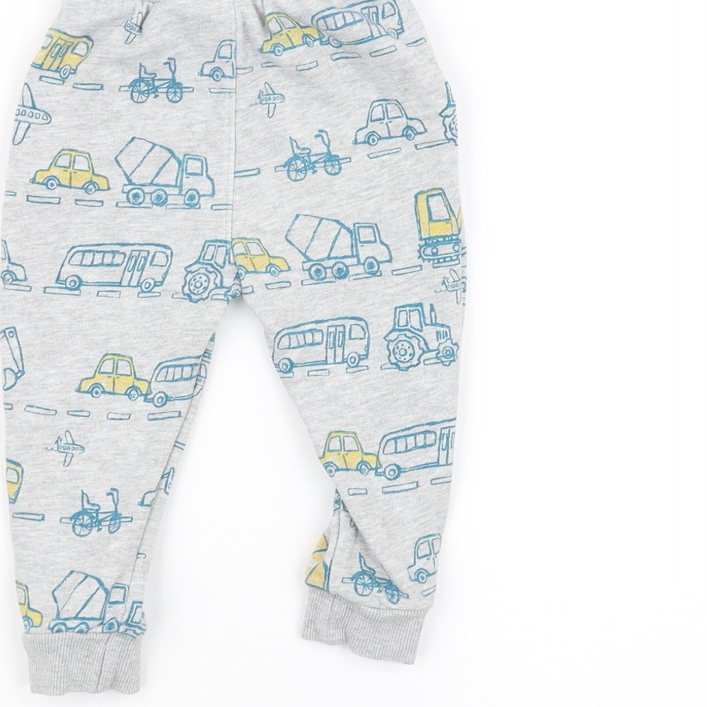 TU Boys Grey Sweatpants Trousers Size 12-13 Years