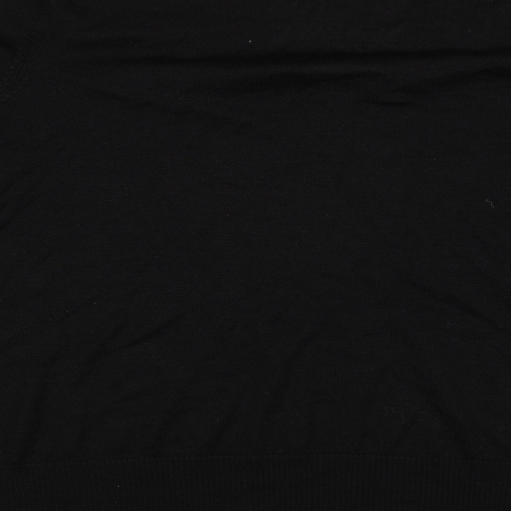 H&M Womens Black Jersey T-Shirt Size 3XL
