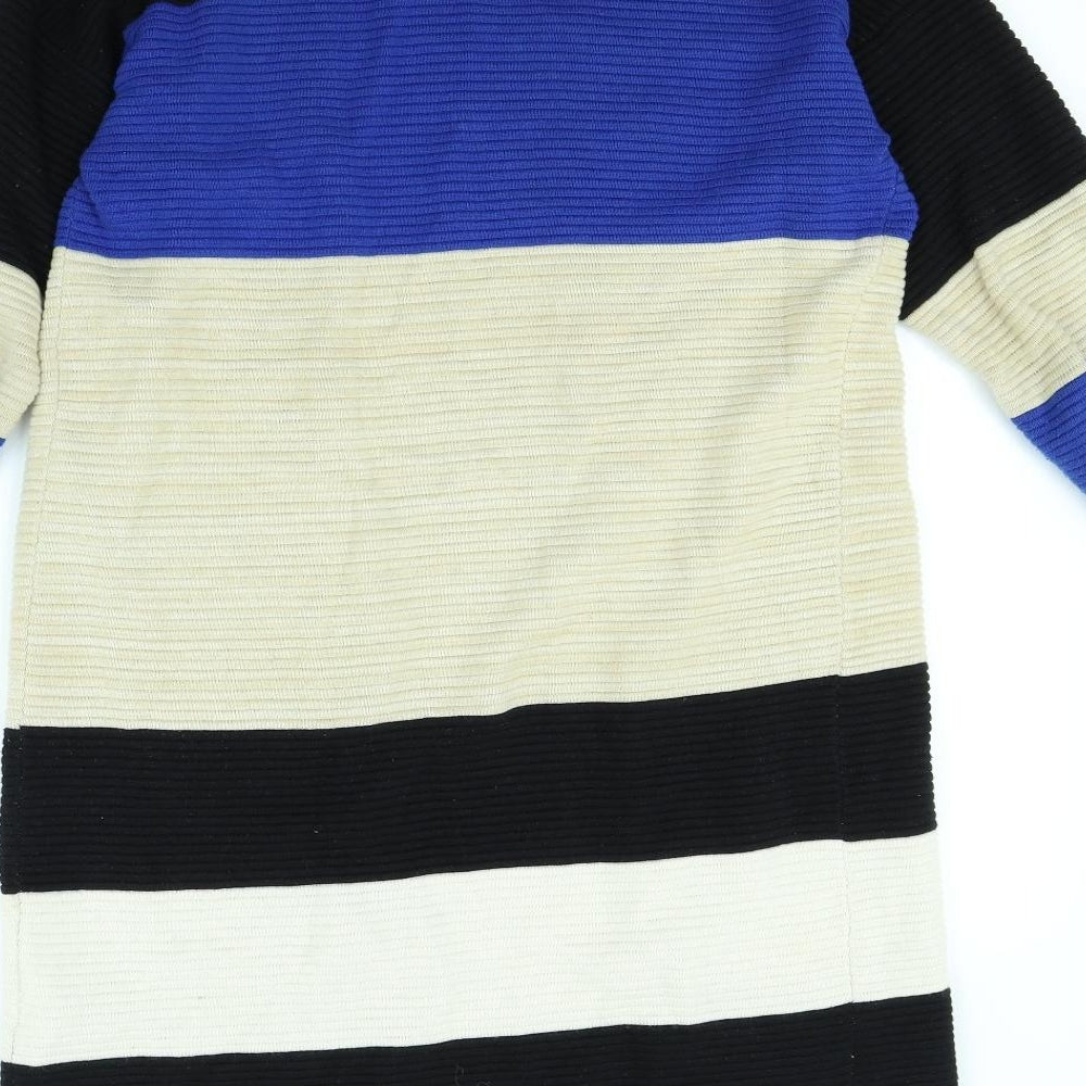 ESMARA Womens Multicoloured Striped Jacket Size XS