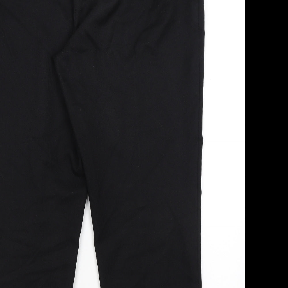 Papaya Womens Black Dress Pants Trousers Size 16 L26 in