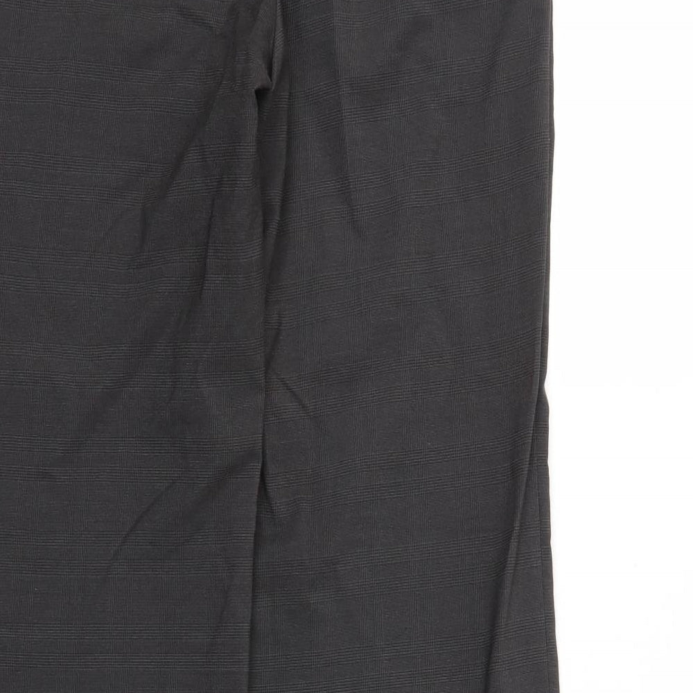 next Womens Grey Trousers Size 10 L30 in