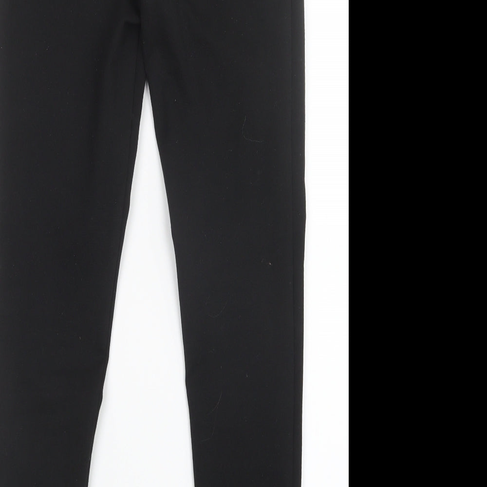 ASOS Womens Black Trousers Size 6 L26.5 in