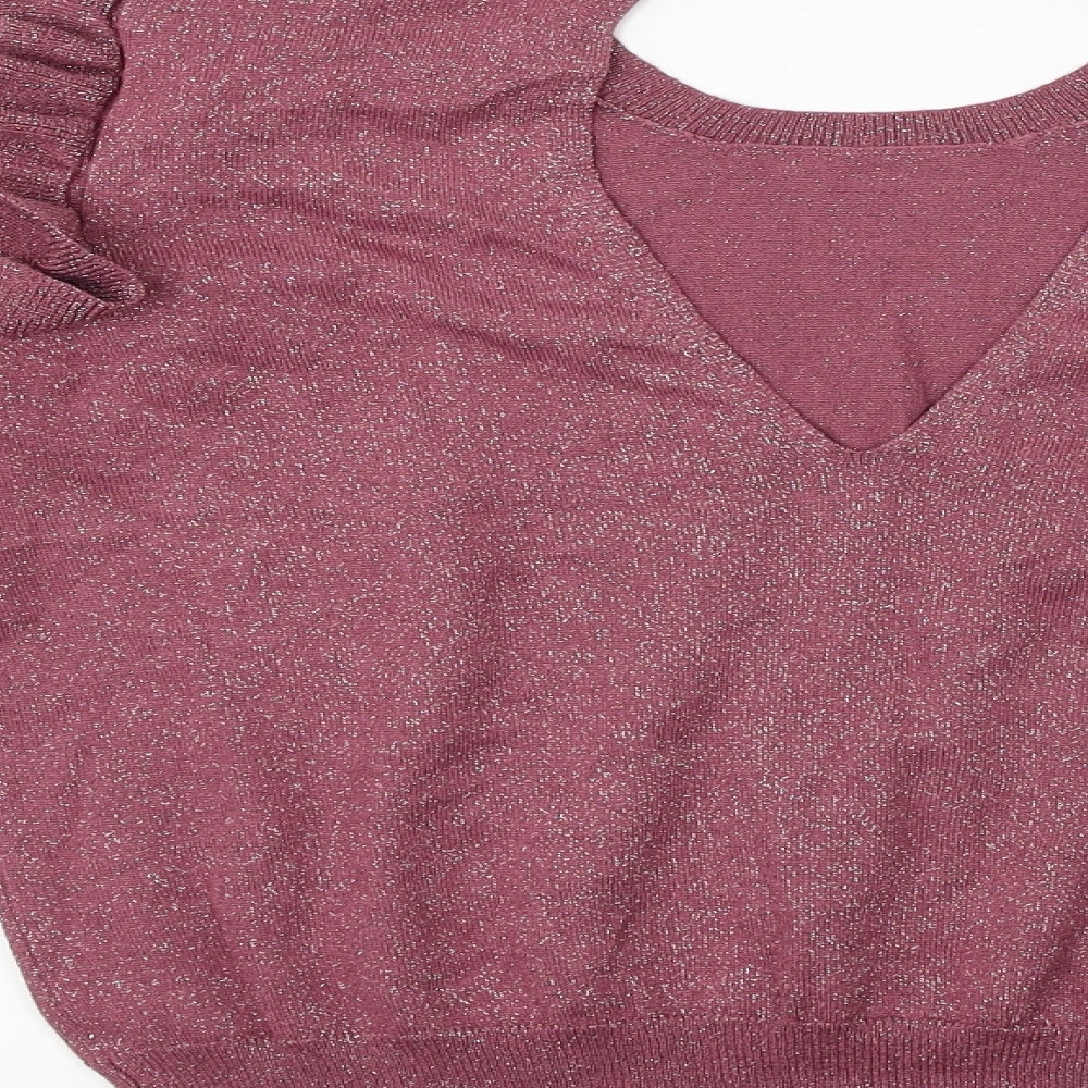 George Womens Pink Pullover Jumper Size 14