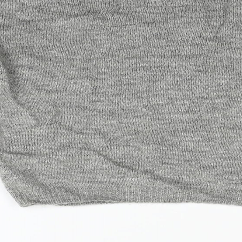 Primark Womens Grey Pullover Jumper Size S