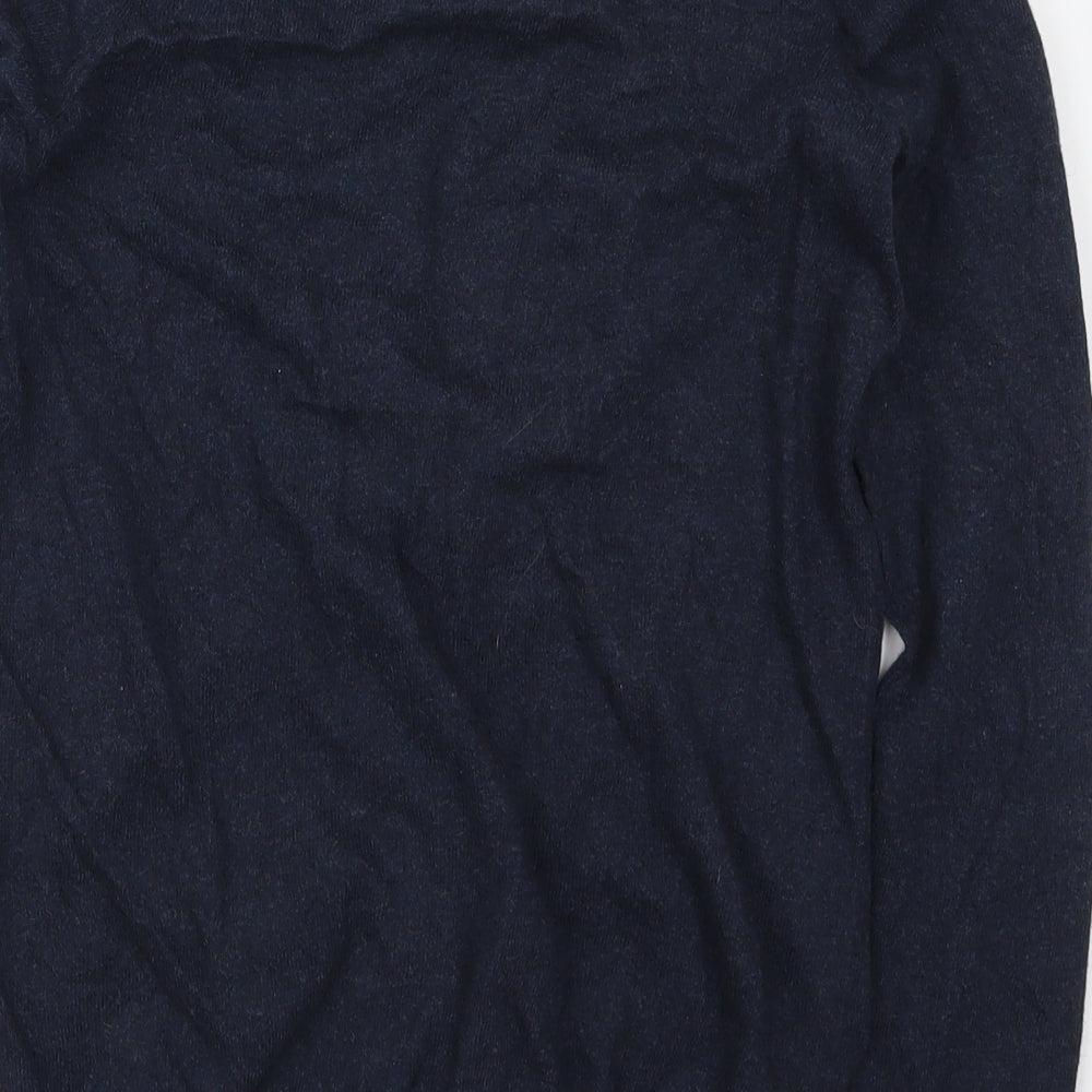 I Love H81 Womens Blue Cardigan Jumper Size S