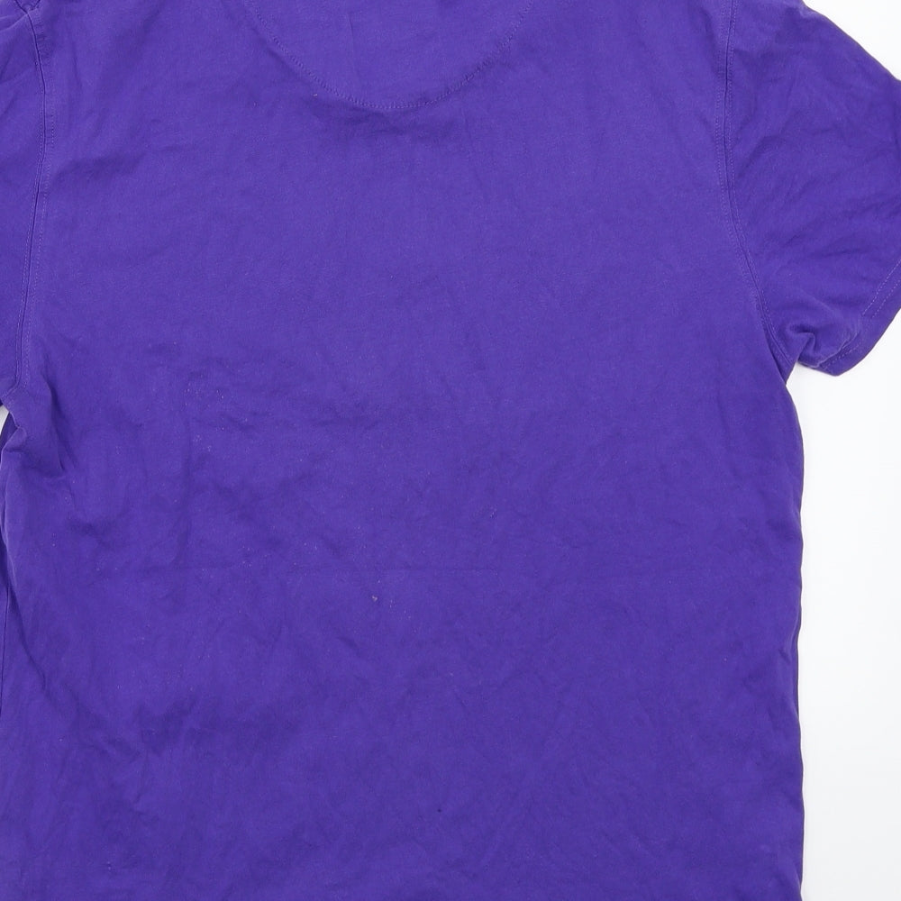 Brookhaven Mens Purple T-Shirt Size M