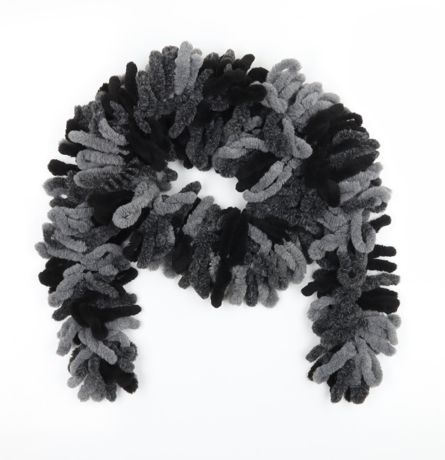 Preworn Womens Grey Scarf