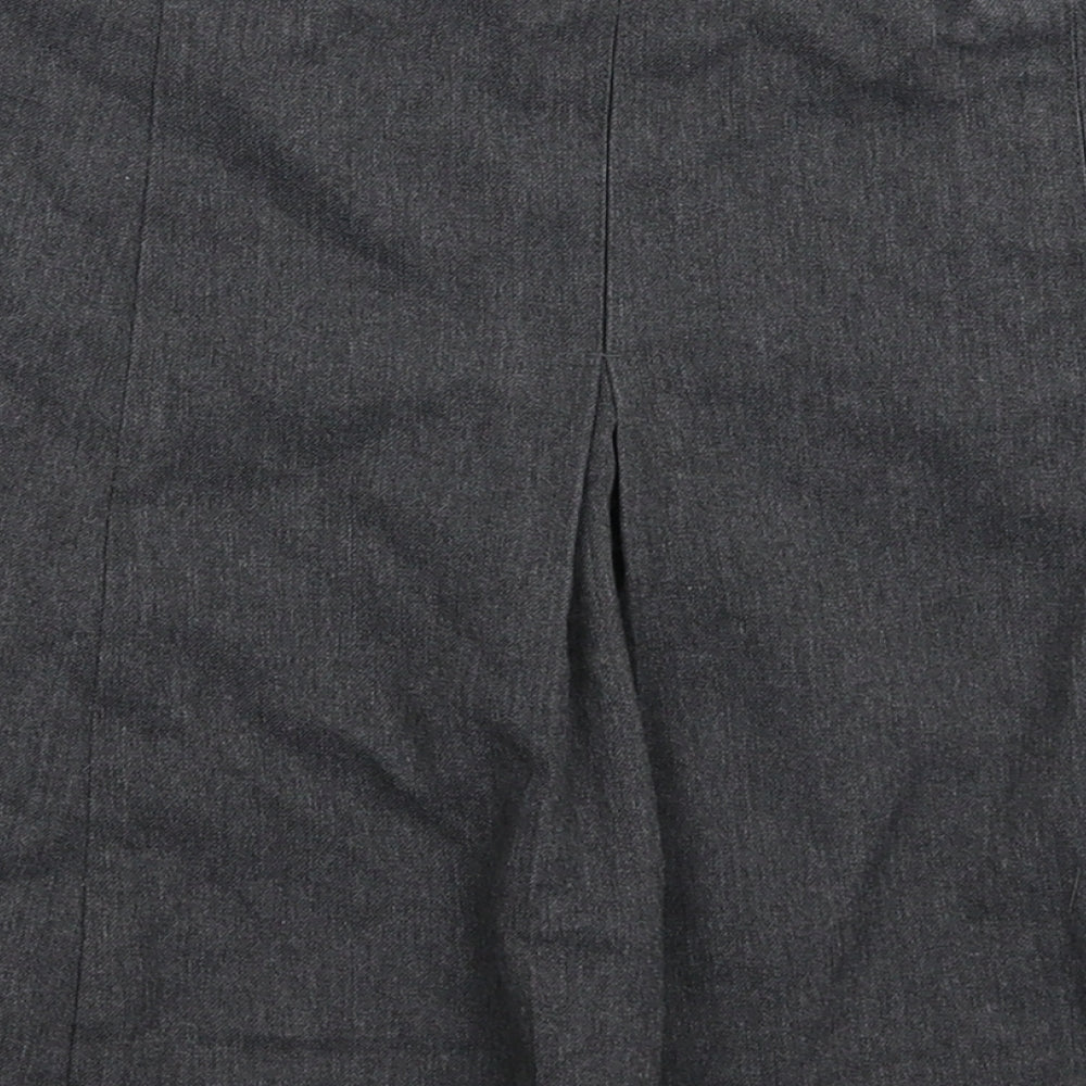 Matalan Girls Grey Pleated Skirt Size 10 Years