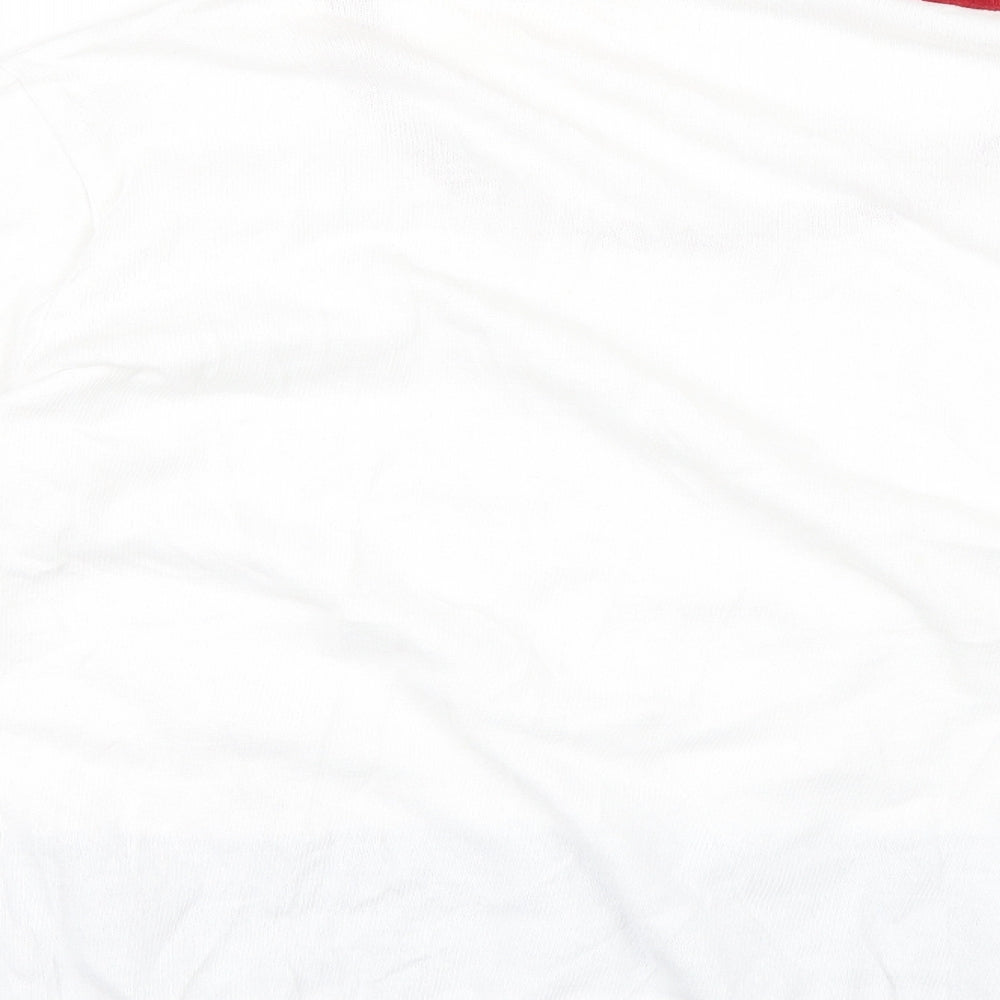 Afibel Womens White Jersey Blouse Size 20