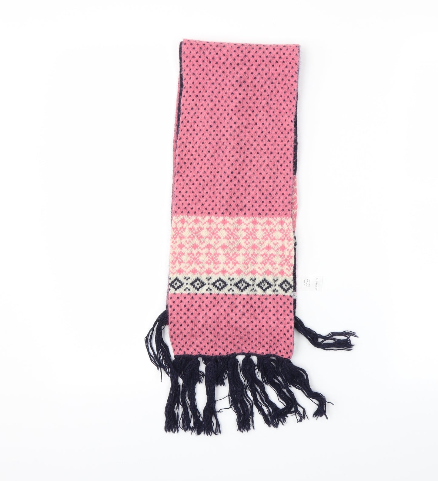 ccc Womens Pink Polka Dot Scarf