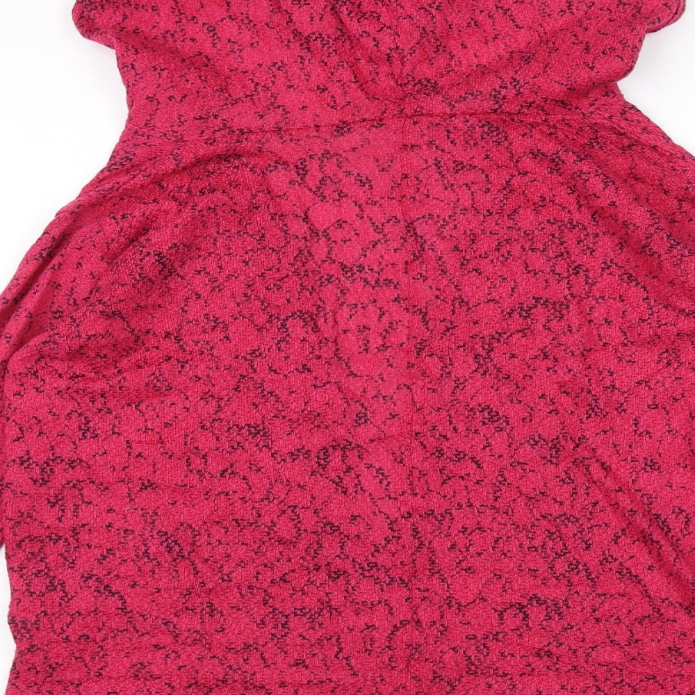 FB sister Womens Pink Cardigan Hoodie Size XS
