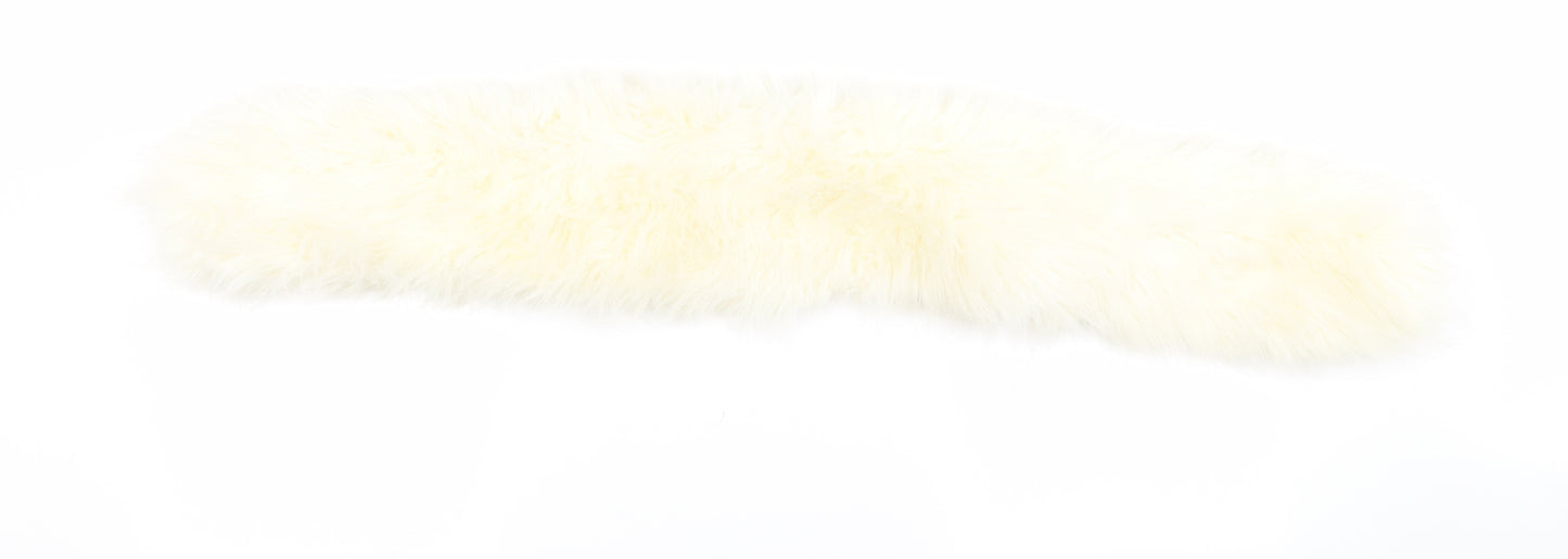 Preworn Unisex White Scarf