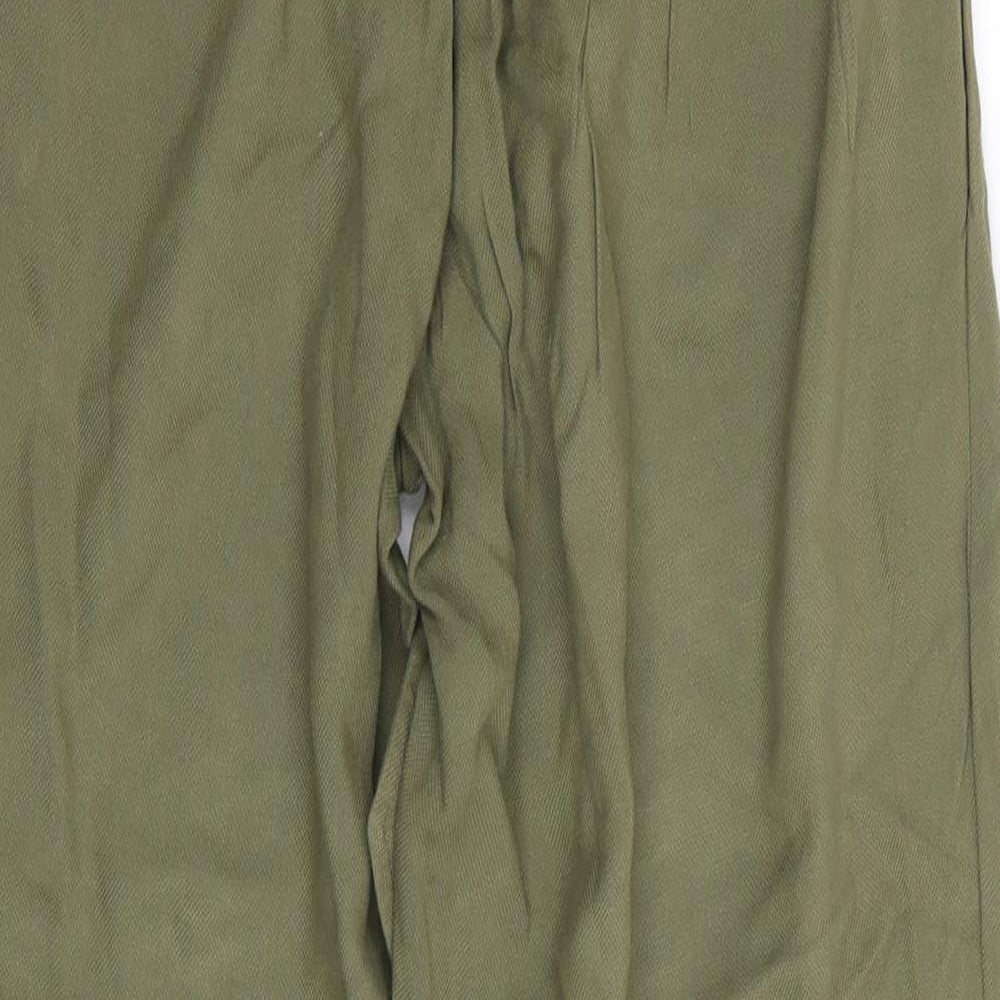 New Look Womens Green Trousers Size 10 L25 in