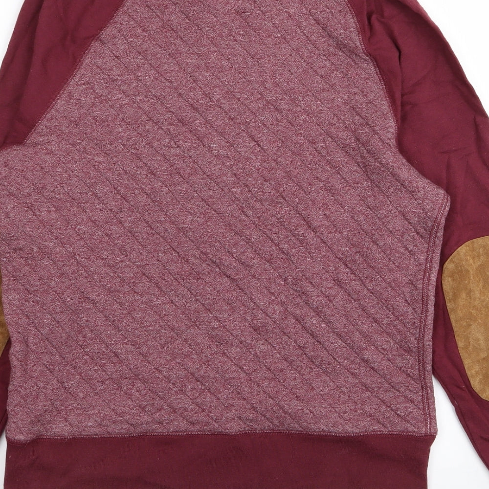 NEXT Mens Red Pullover Jumper Size XS
