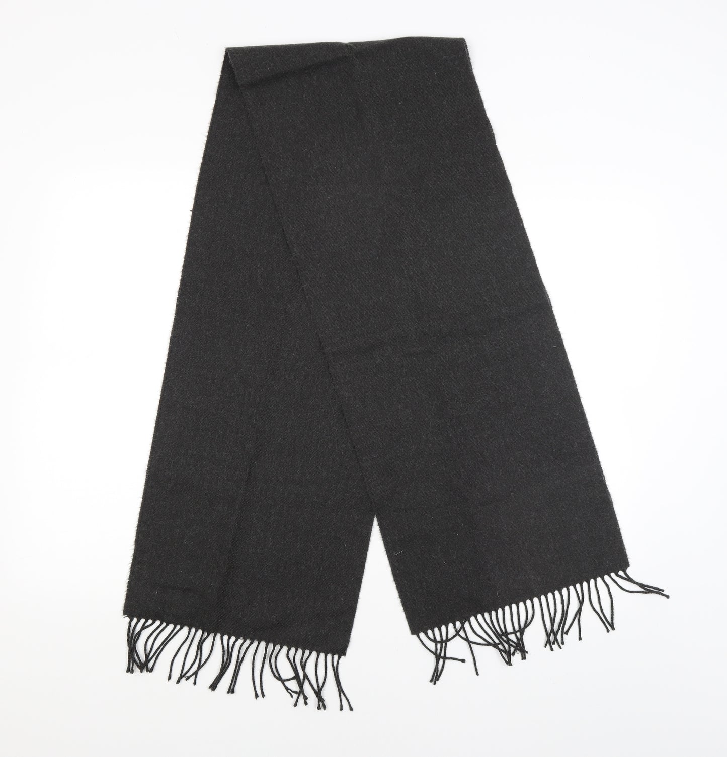 Preworn Unisex Grey Scarf One Size
