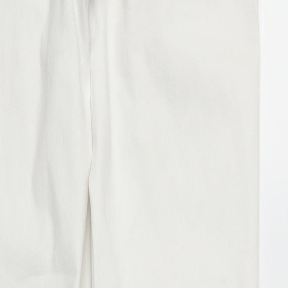Topshop Womens White Denim Jegging Jeans Size 28 in L27 in