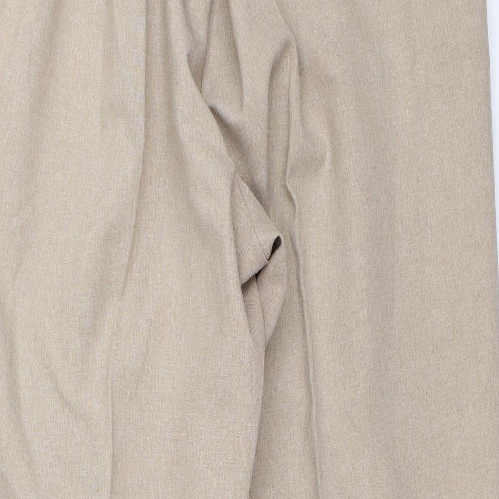 Bonmarché Womens Beige Trousers Size 16 L26 in