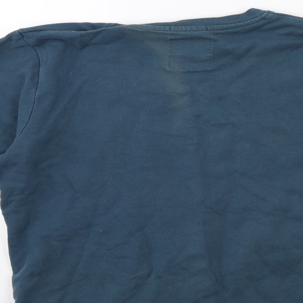 TOM TAILOR Boys Blue Pullover Sweatshirt Size 12-13 Years