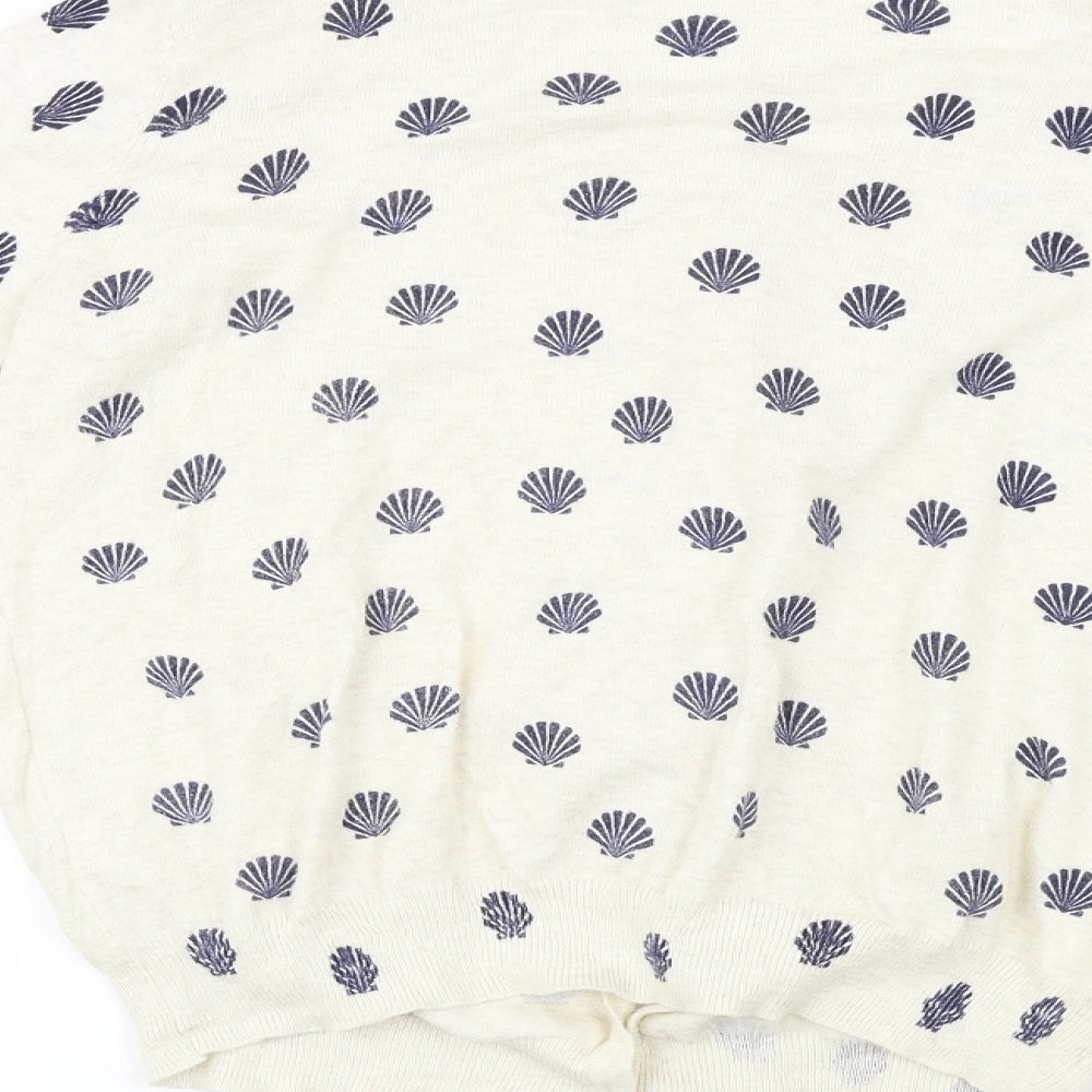Atmosphere Womens Beige Cardigan Jumper Size 14