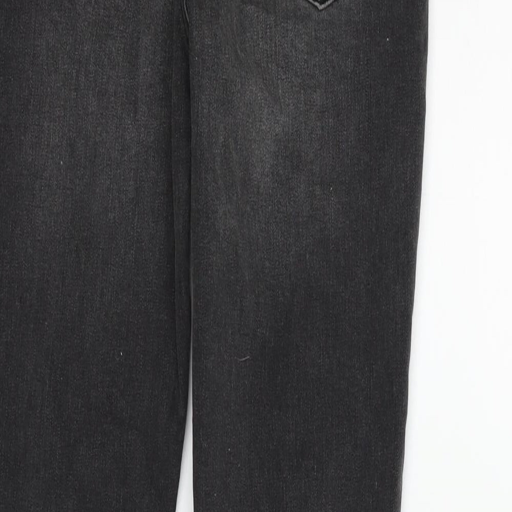 deniem & co Girls Black Straight Jeans Size 12-13 Years