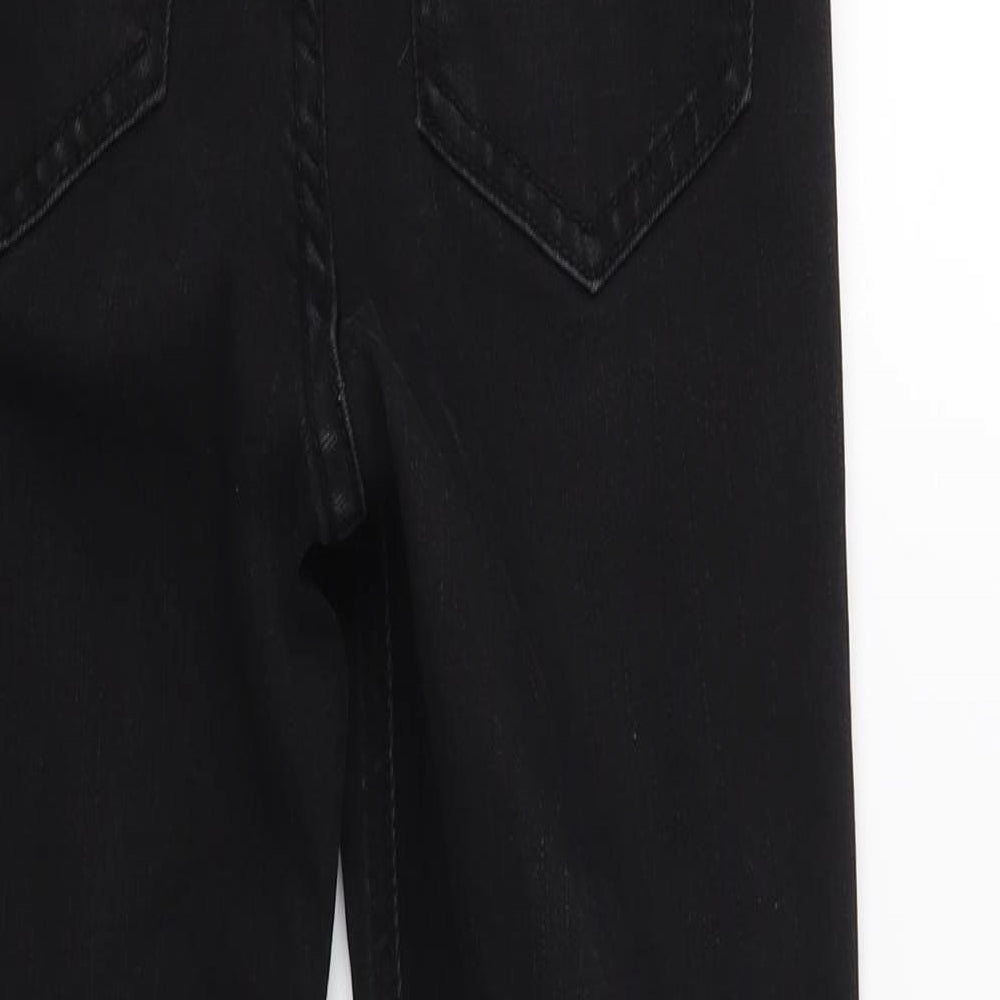 Blakley Womens Black Denim Skinny Jeans Size S L25 in