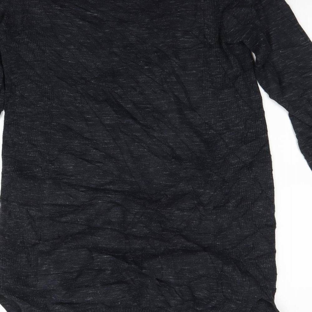 Papaya Womens Grey Cardigan Jumper Size 12