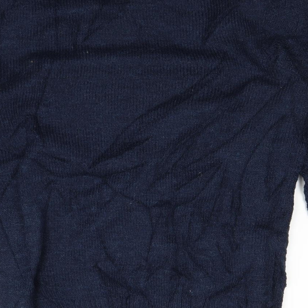 Threadbare Mens Blue Pullover Jumper Size M