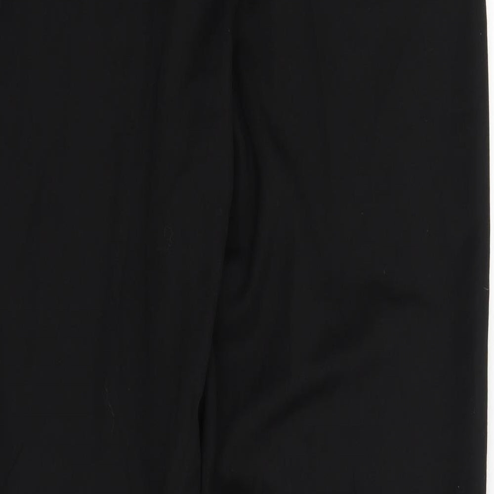 Burton Mens Black Trousers Size 32 in L29 in