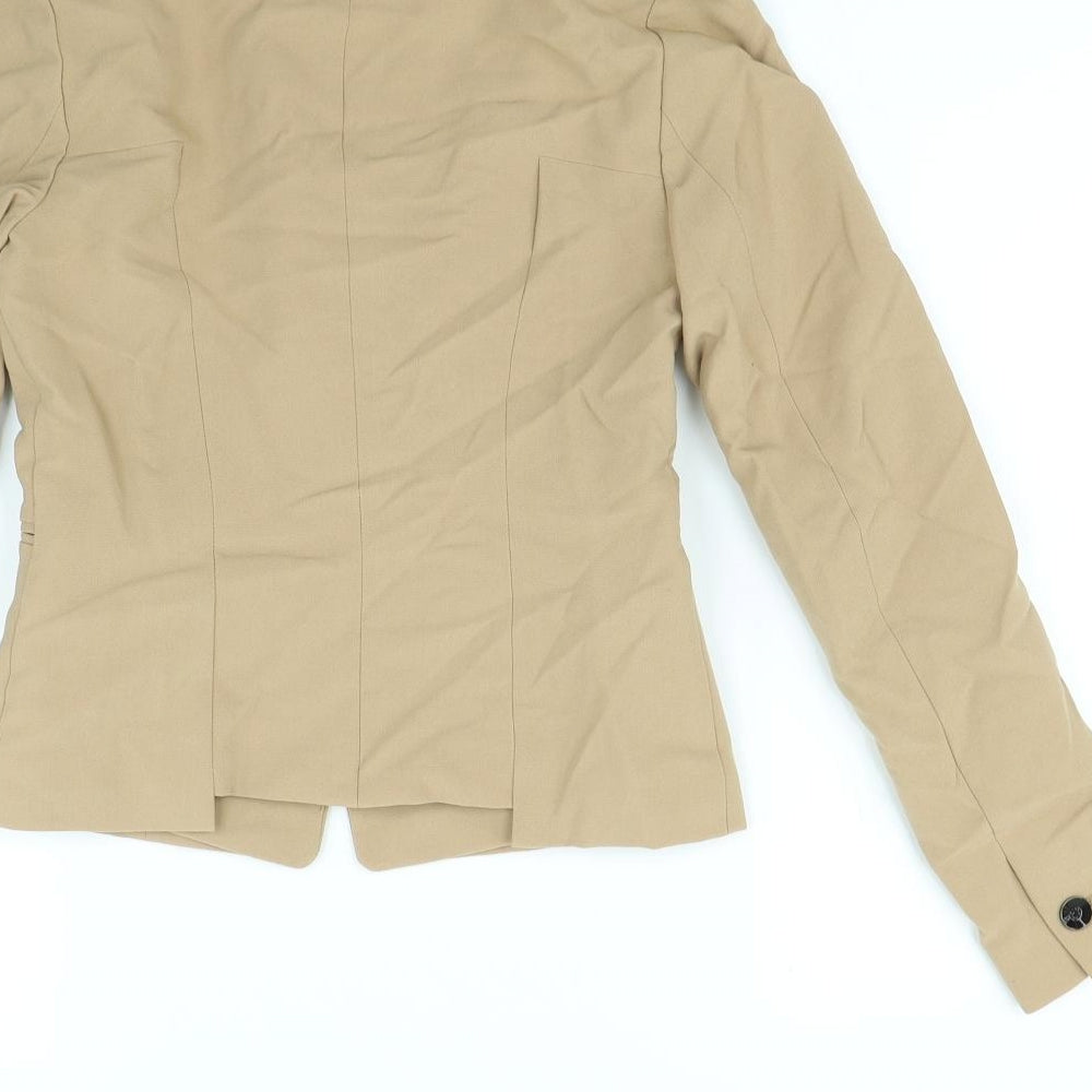 Atmosphere Womens Gold Jacket Blazer Size 6