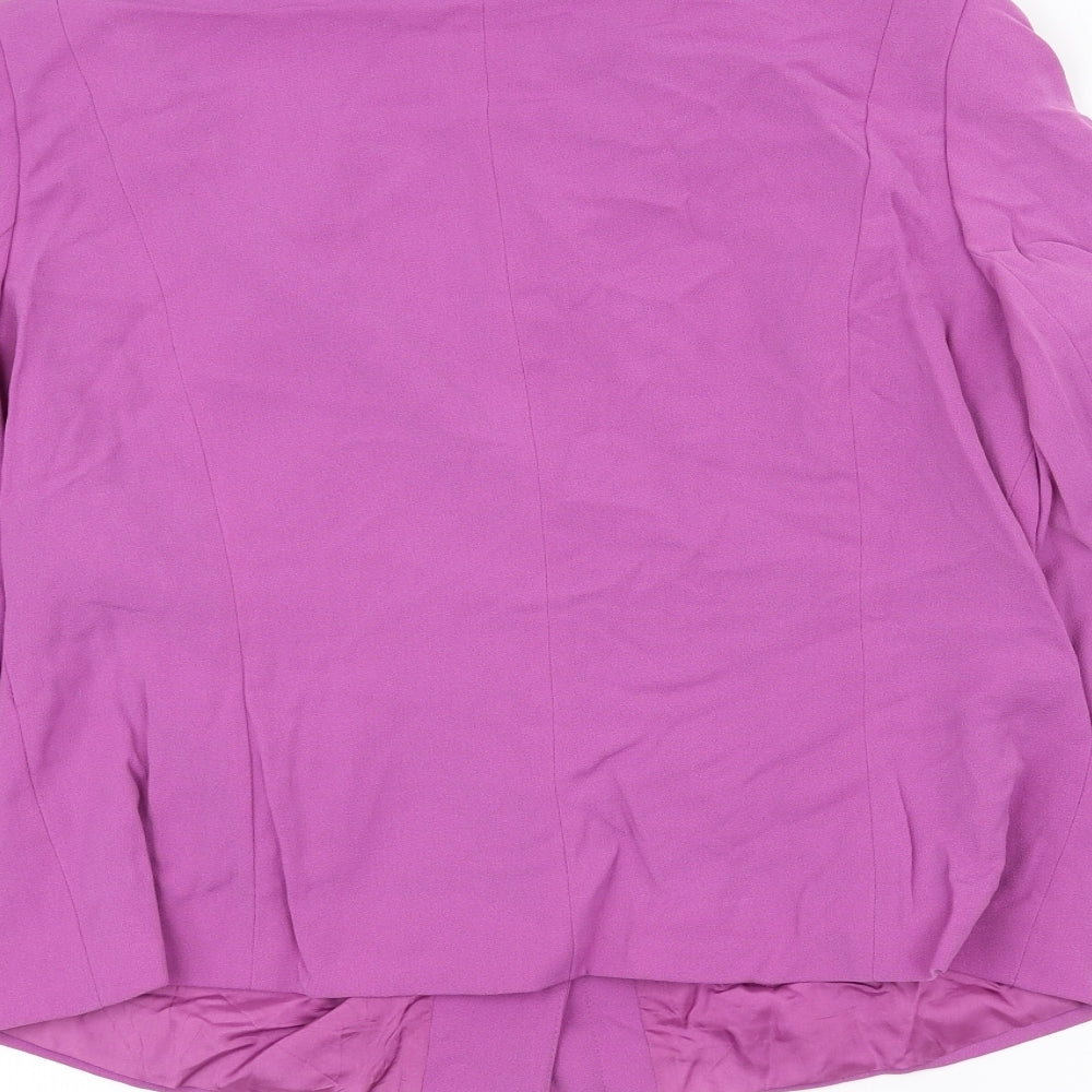 Wallis Womens Pink Jacket Size 16
