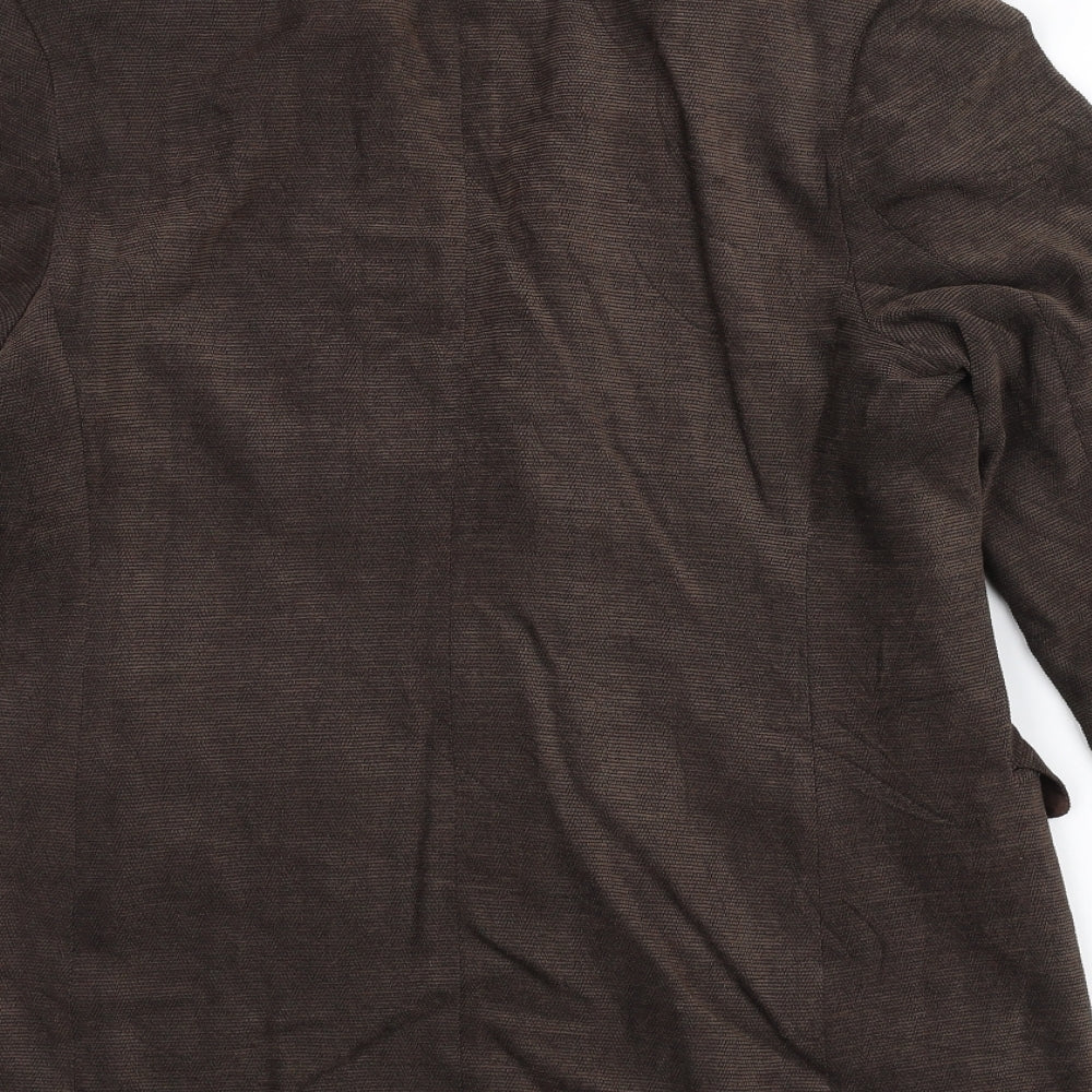 Marks and Spencer Womens Brown Jacket Size 12