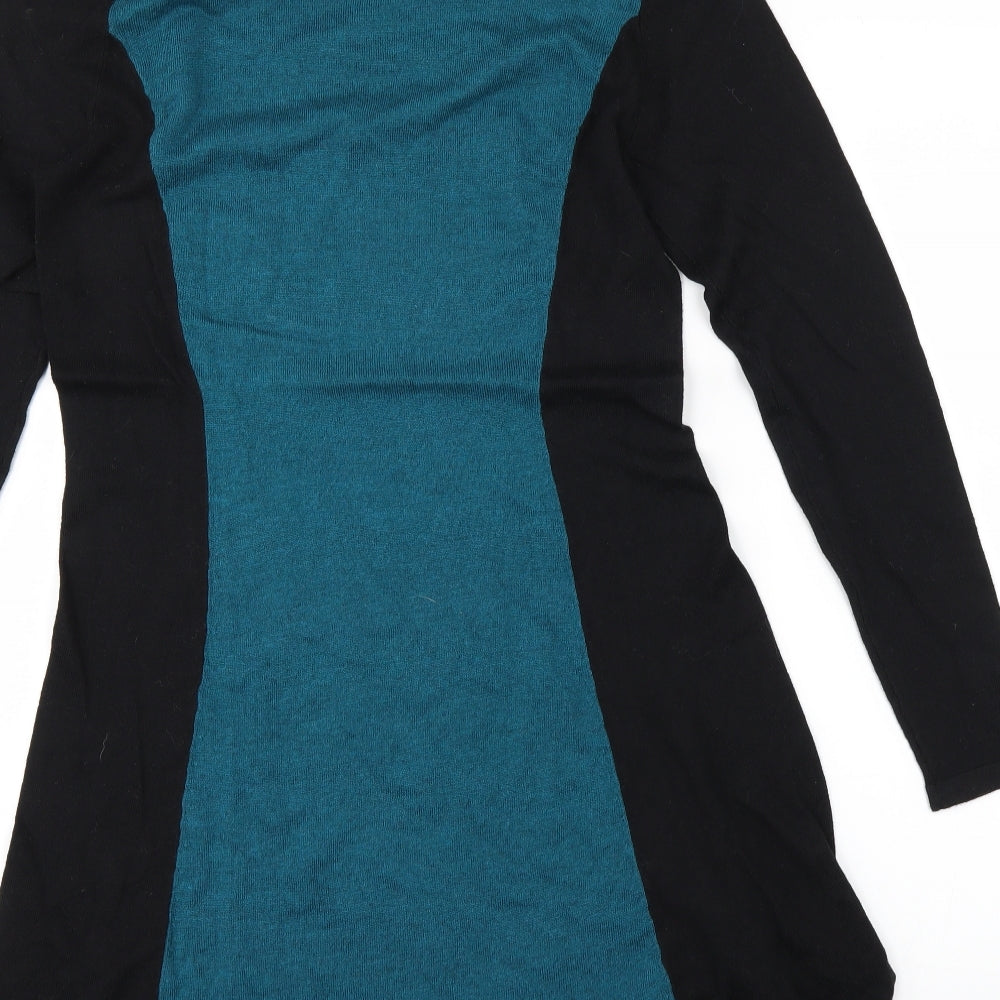 F&F Womens Green Shirt Dress Size 8