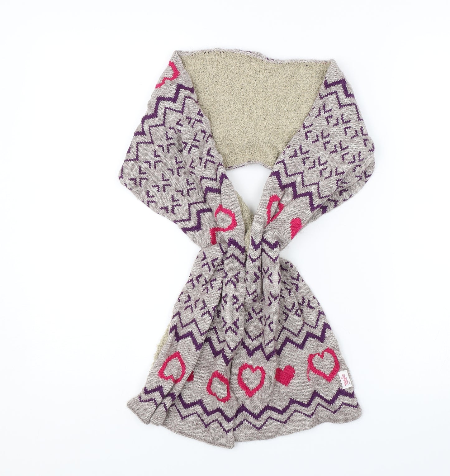Tottie Unisex Purple Scarf