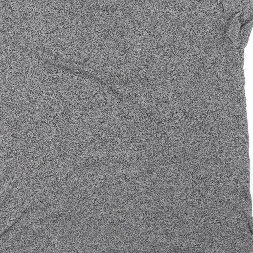 Atmosphere Womens Grey Basic T-Shirt Size 10 - Let it go